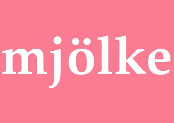Synonym mjölke