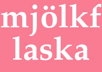 Synonym mjölkflaska