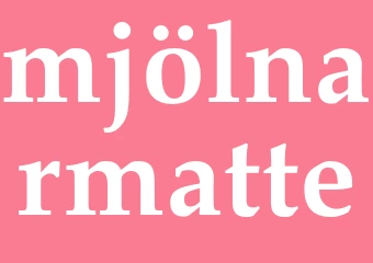 Synonym mjölnarmatte
