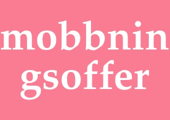 Synonym mobbningsoffer