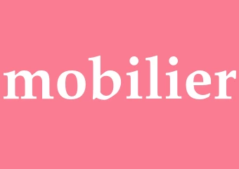 Synonym mobilier