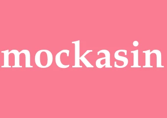 Synonym mockasin
