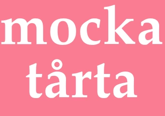 Synonym mockatårta