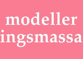 Synonym modelleringsmassa