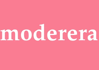 Synonym moderera