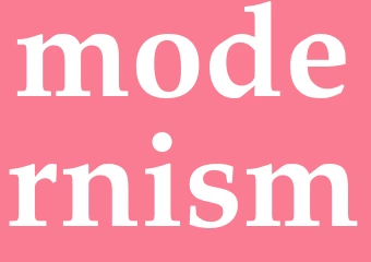 Synonym modernism
