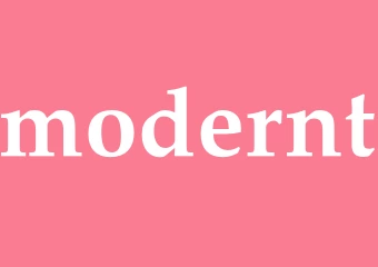 Synonym modernt