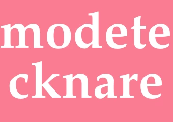 Synonym modetecknare