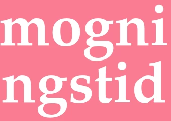 Synonym mogningstid
