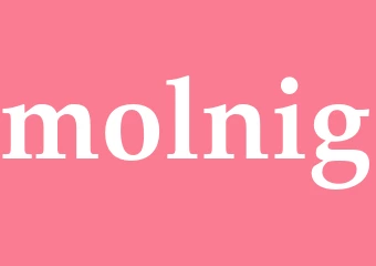 Synonym molnig
