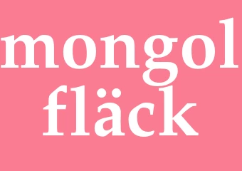 Synonym mongolfläck