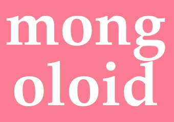 Synonym mongoloid