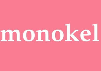 Synonym monokel