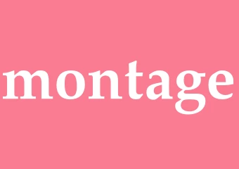 Synonym montage