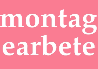 Synonym montagearbete