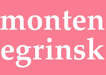 Synonym montenegrinsk