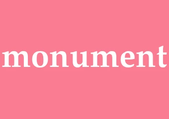 Synonym monument