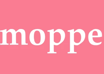 Synonym moppe