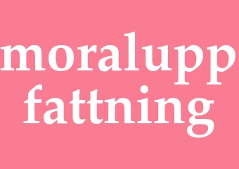 Synonym moraluppfattning