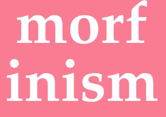 Synonym morfinism