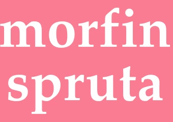 Synonym morfinspruta