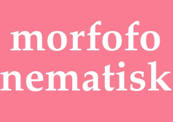 Synonym morfofonematisk
