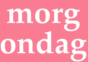 Synonym morgondag