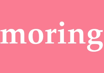Synonym moring