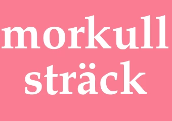 Synonym morkullsträck