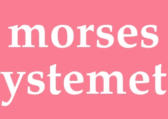 Synonym morsesystemet