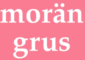 Synonym morängrus