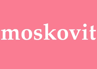 Synonym moskovit