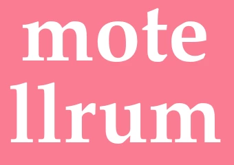 Synonym motellrum