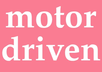 Synonym motordriven