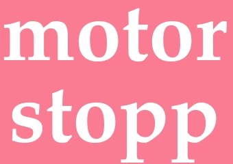 Synonym motorstopp