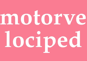 Synonym motorvelociped