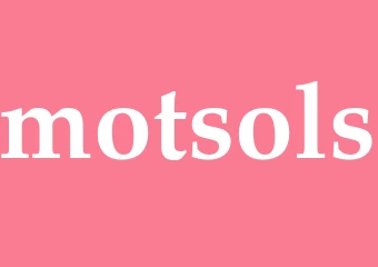 Synonym motsols