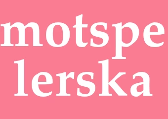 Synonym motspelerska