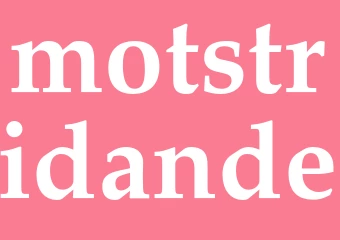 Synonym motstridande