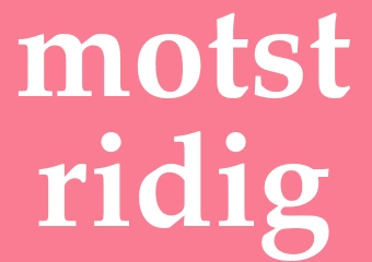 Synonym motstridig