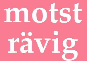 Synonym motsträvig