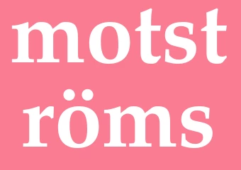 Synonym motströms