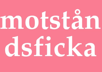 Synonym motståndsficka