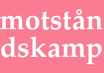Synonym motståndskamp