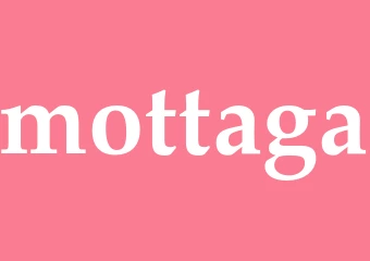 Synonym mottaga