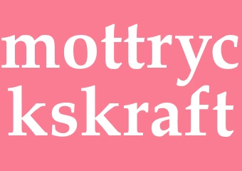 Synonym mottryckskraft