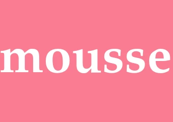 Synonym mousse