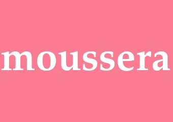 Synonym moussera
