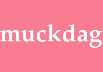 Synonym muckdag