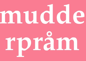 Synonym mudderpråm